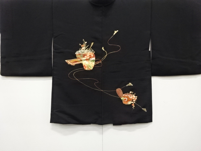 Japanese Kimono / Haori Coat Dochugi Silk